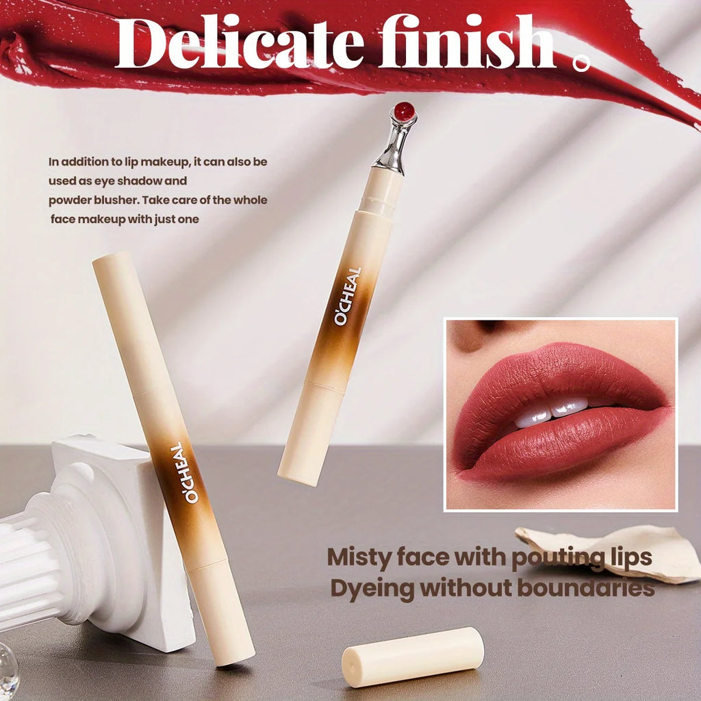 Air lip powder, matte lip glaze, lipstick, white lip mud, not easy to stick to the cup lip cream Zpaxo