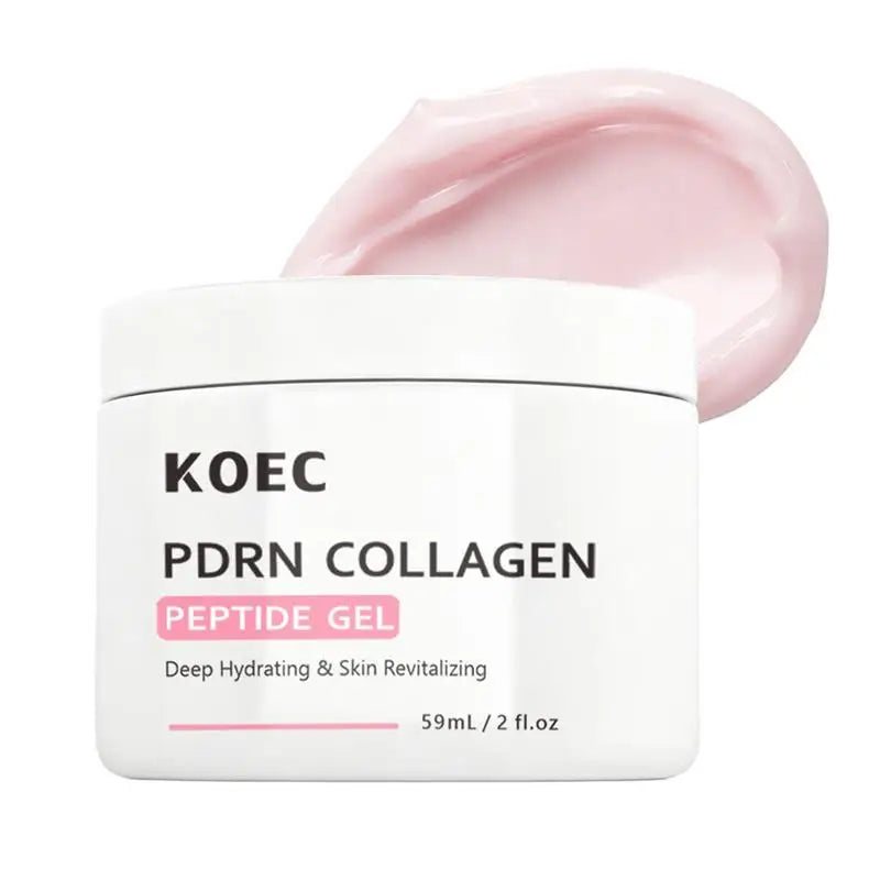 PDRN Salmon Jelly Peptide Gel Cream Moisturizer Hydrating Soothing Repairing Nourishing Korean Glass Skin Face Moisturizer Zpaxo 59ml