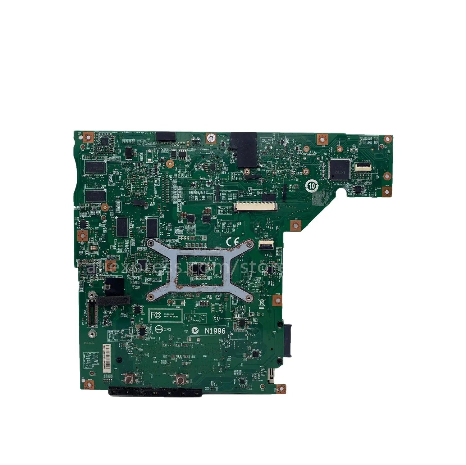 MSI Cx61 Series Laptop Motherboard MS-16GB1 GT635M GPU Mainboard