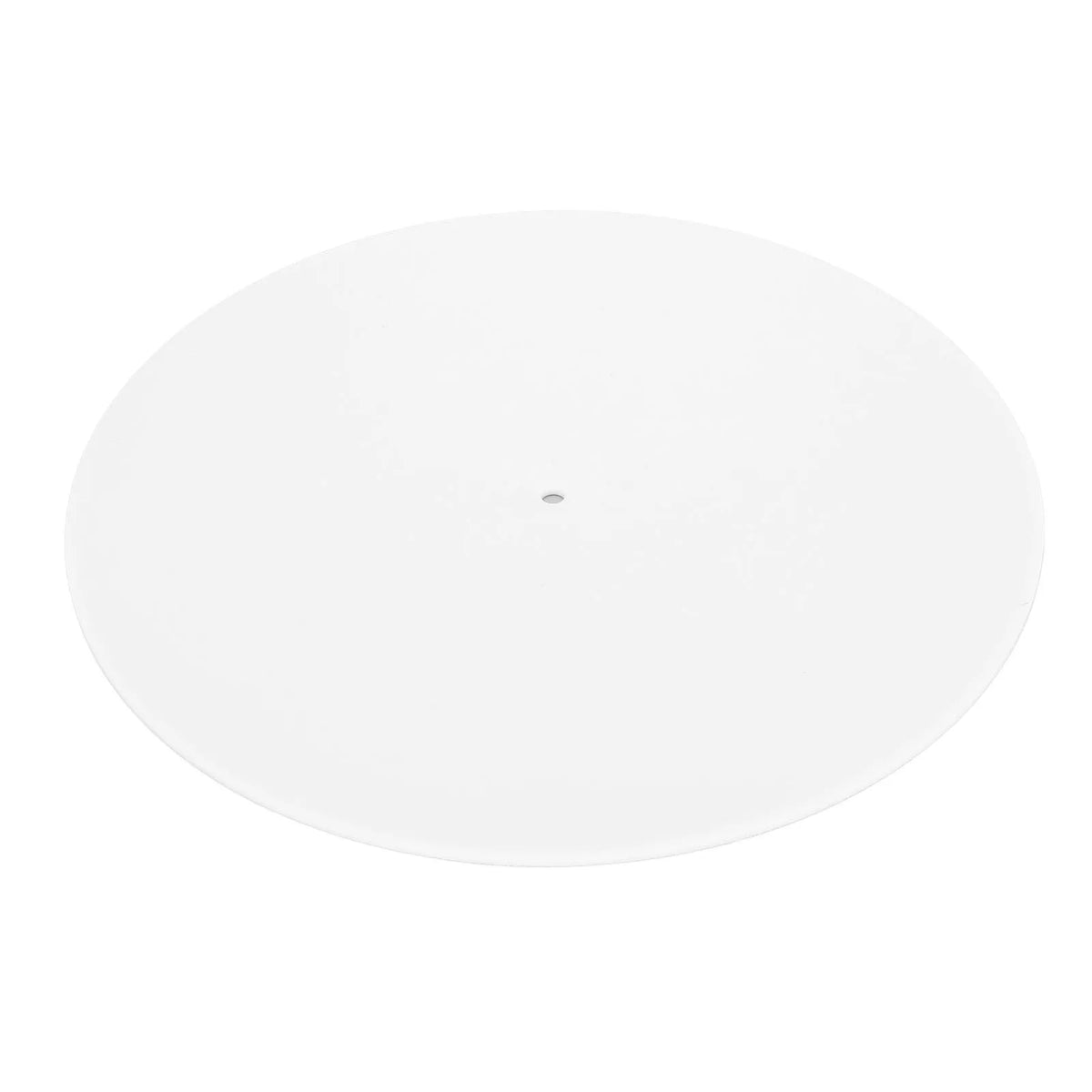 Turntable Mat Reduce Static Dust Noise Replacement Acrylic Record Zpaxo bright white