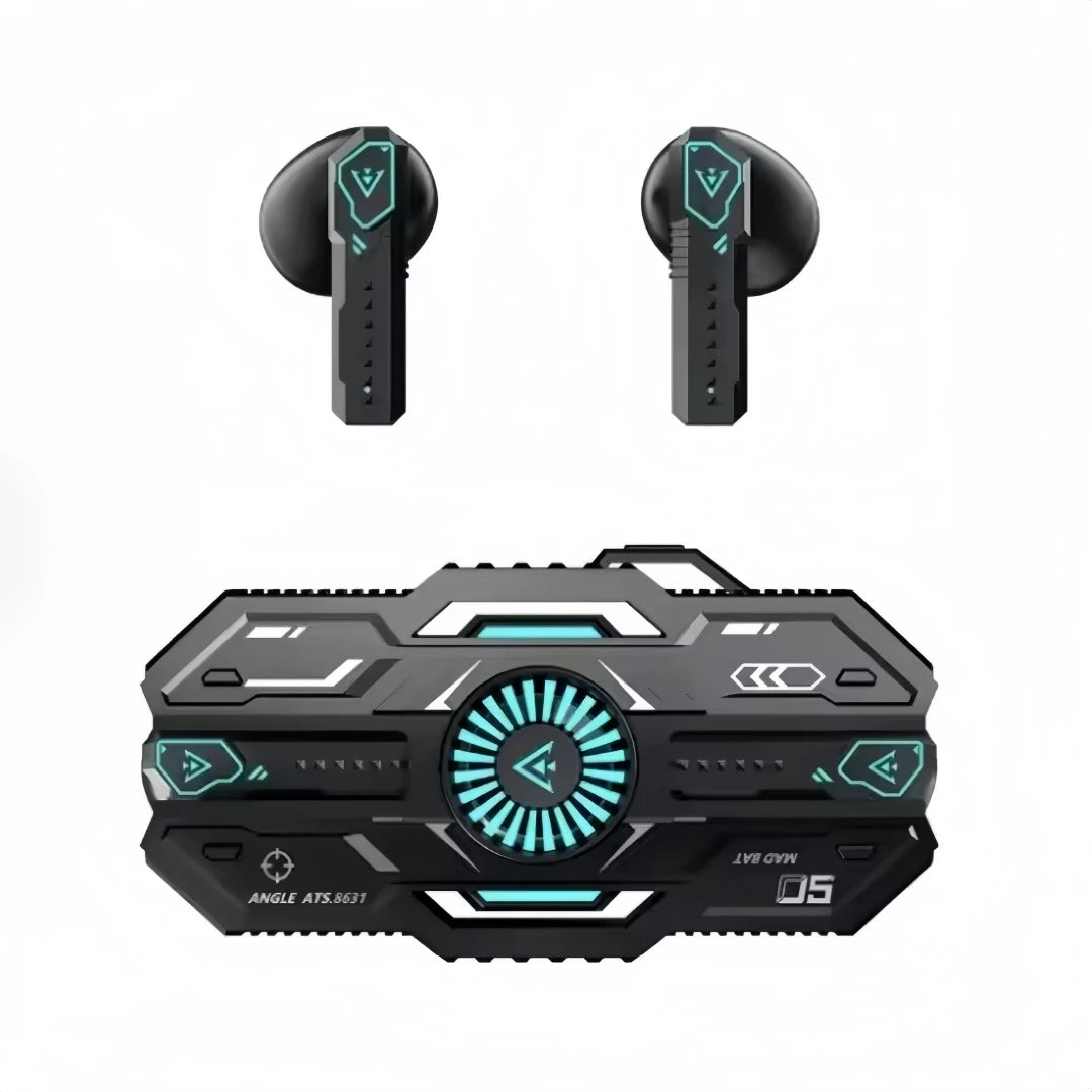 Bluetooth 5 3 Earphone Wireless Earbuds Low Latency Headphones HD Zpaxo black China Mainland