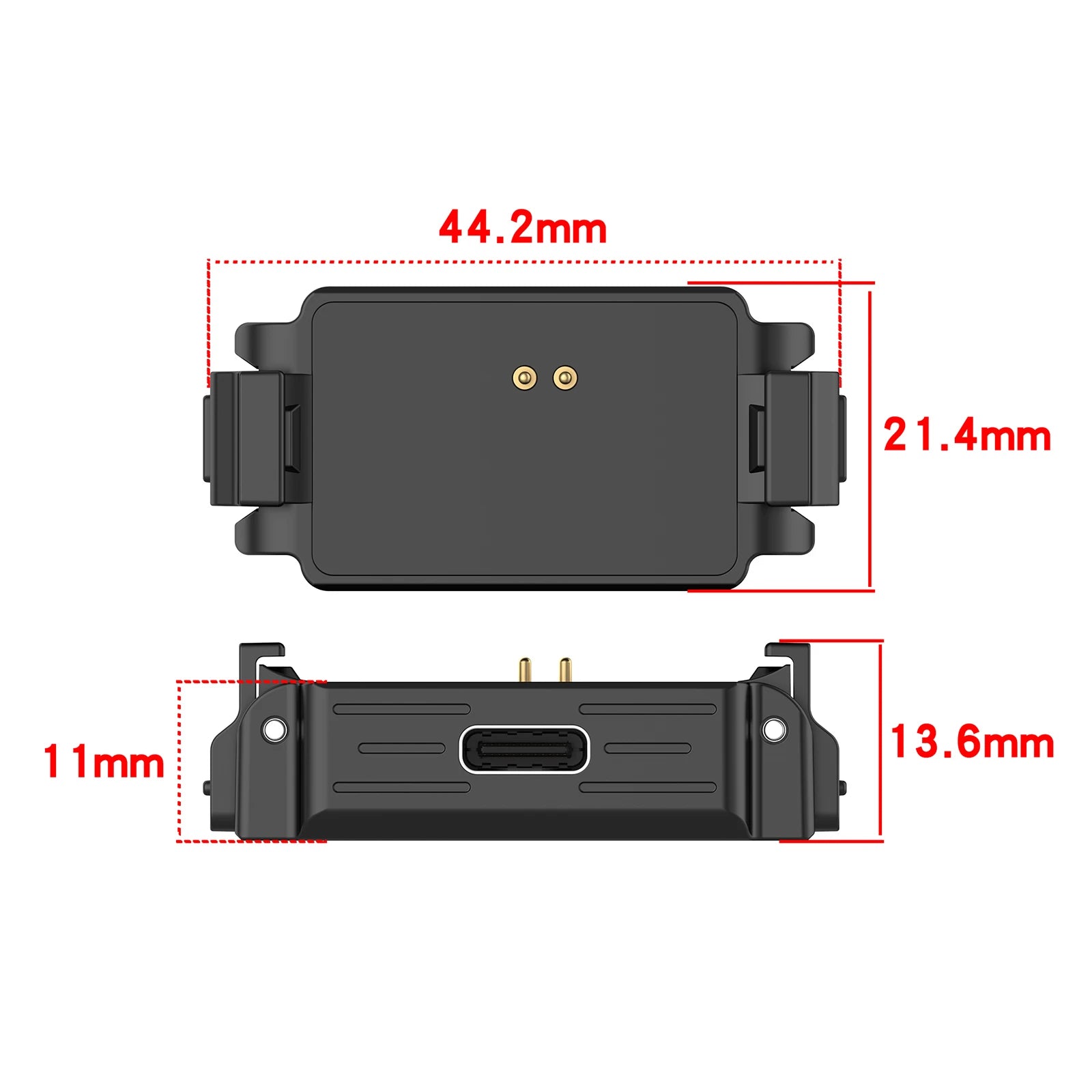 Magnetic Quick-release Charging Camera Mount Adapter 1 4 Screw Zinc