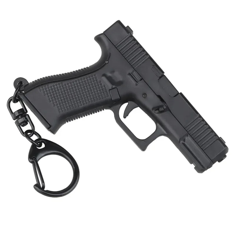 G45 Pistol Keychain – Realistic Mini Tactical Model Key Ring
