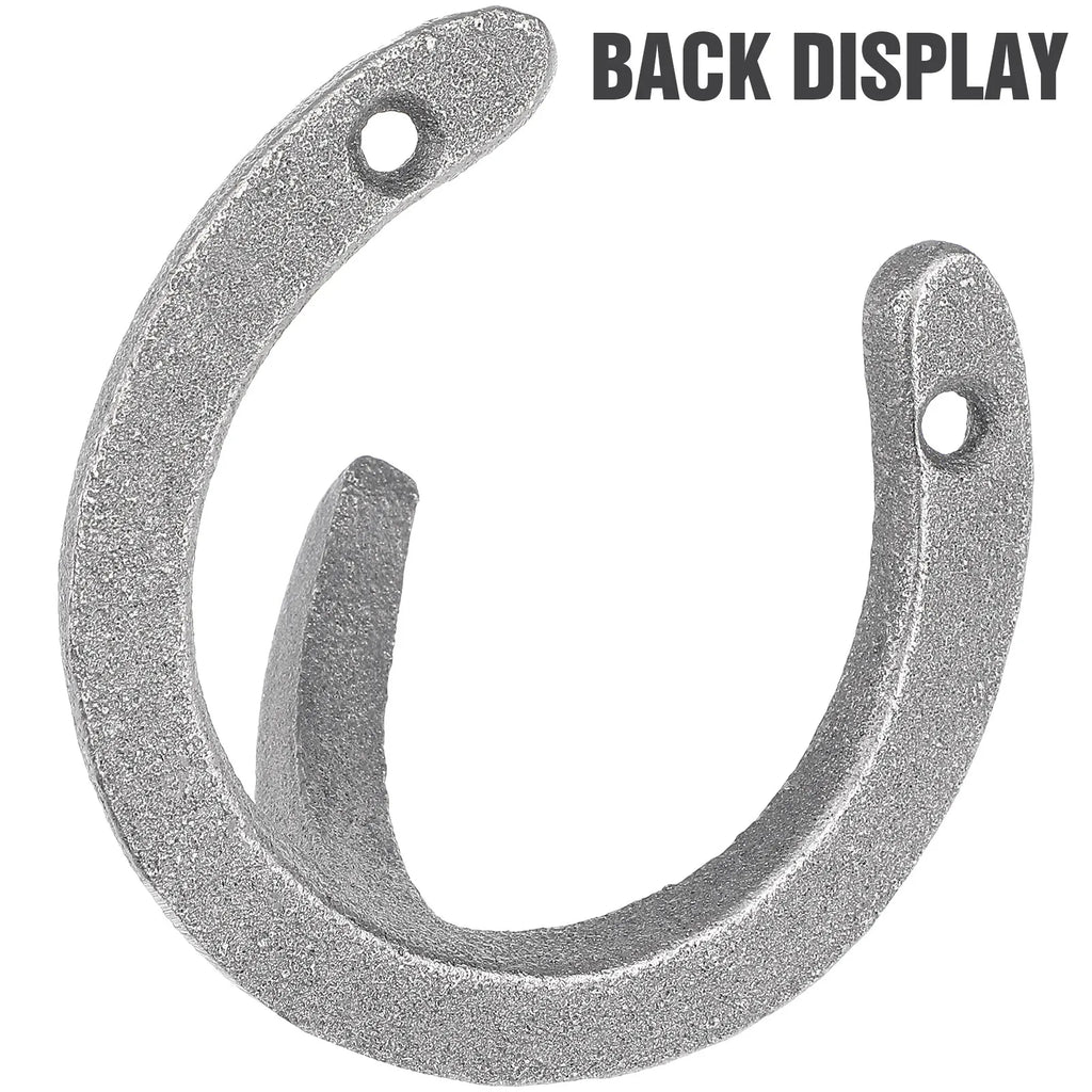 Premium Iron Wall Hook Horseshoe Design Space Saving Hanger