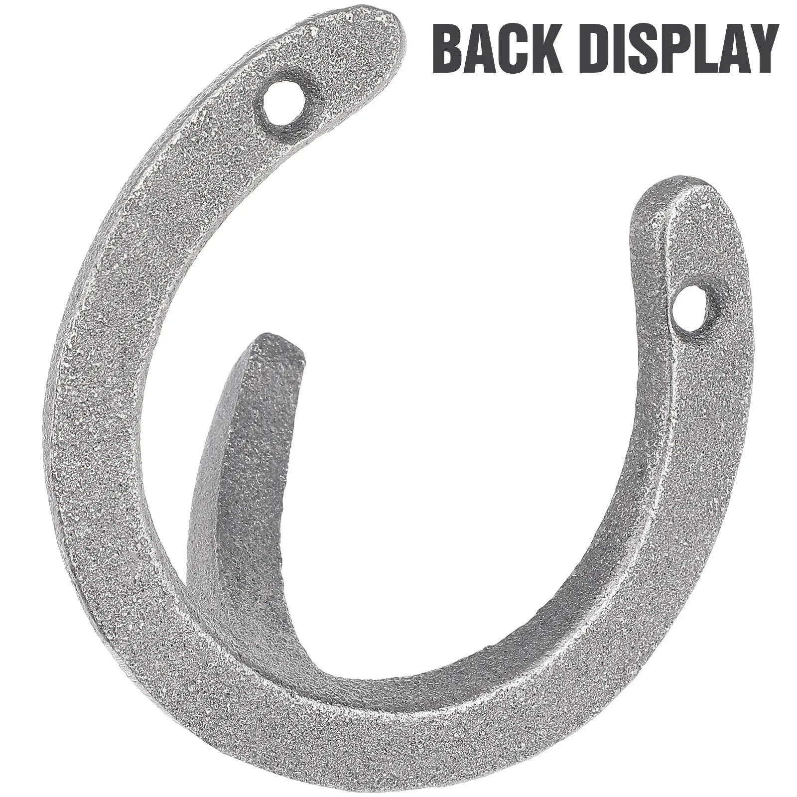 Premium Iron Wall Hook Horseshoe Design Space Saving Hanger