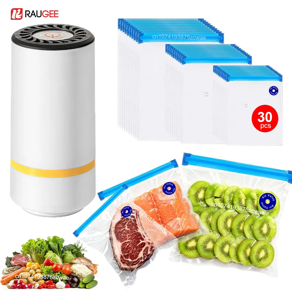 Vacuum Sealer Pump Mini Air Electric Handheld Sealing Machine