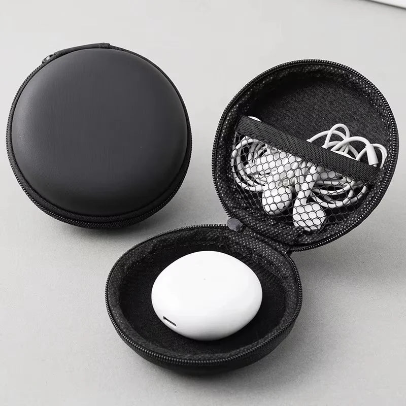 Bluetooth Earphone Storage Bag EVA Hard Case Headset Protective Box