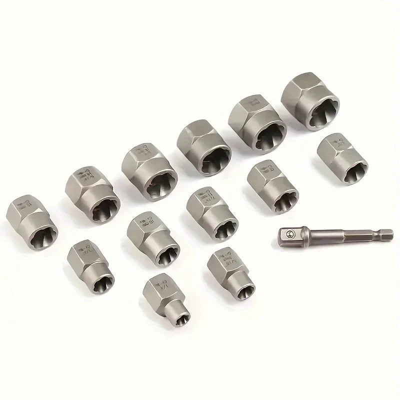 Professional Damaged Nut Bolt Extractor Impact Socket Remover Cr-mo Zpaxo