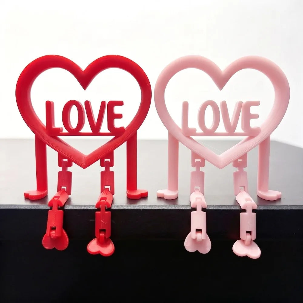 Valentine S Day Limited Edition Heart Shaped Posable Figure