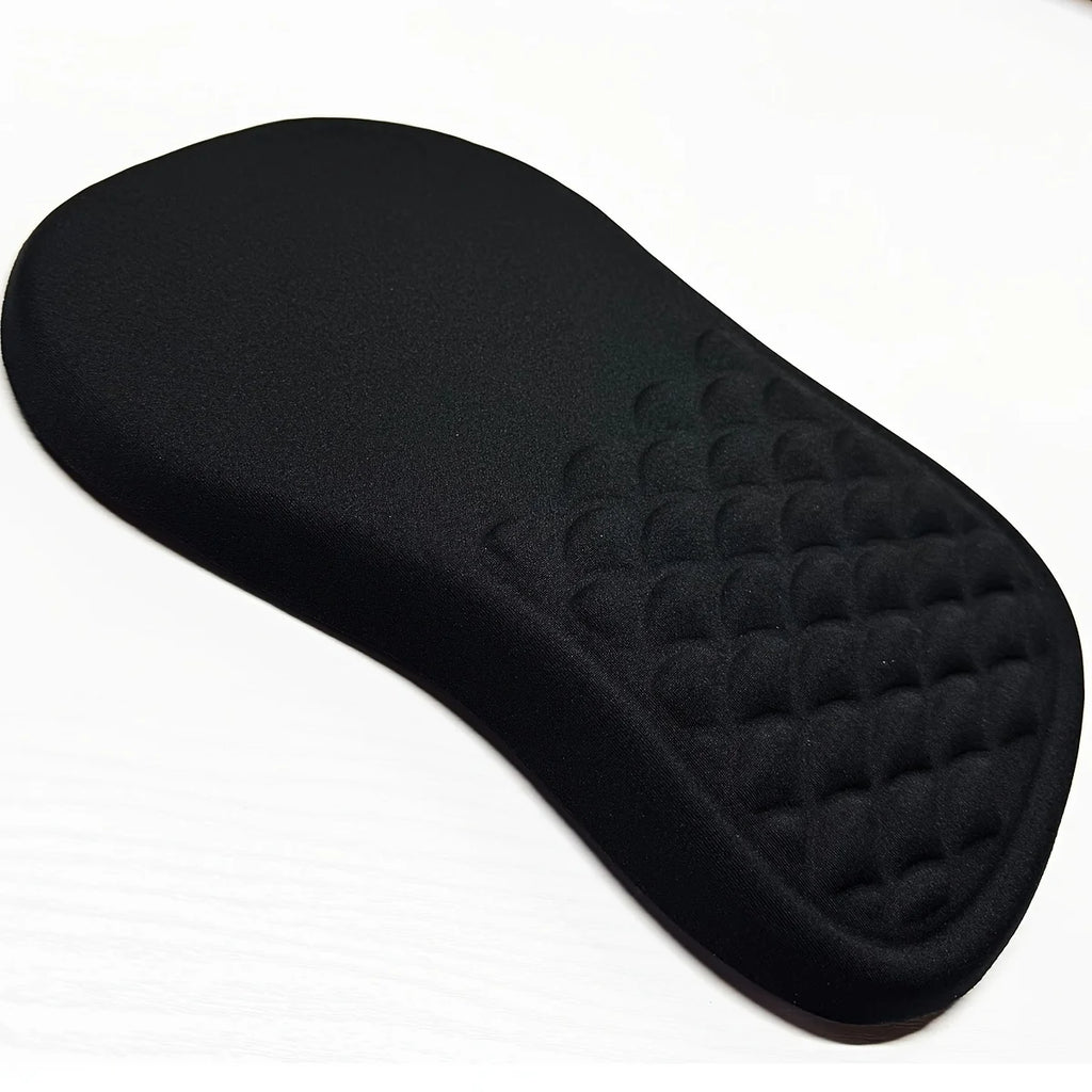 Ergonomic Mouse Pad Large Wrist Support Anti-slip Rubber Base Durable Zpaxo black
