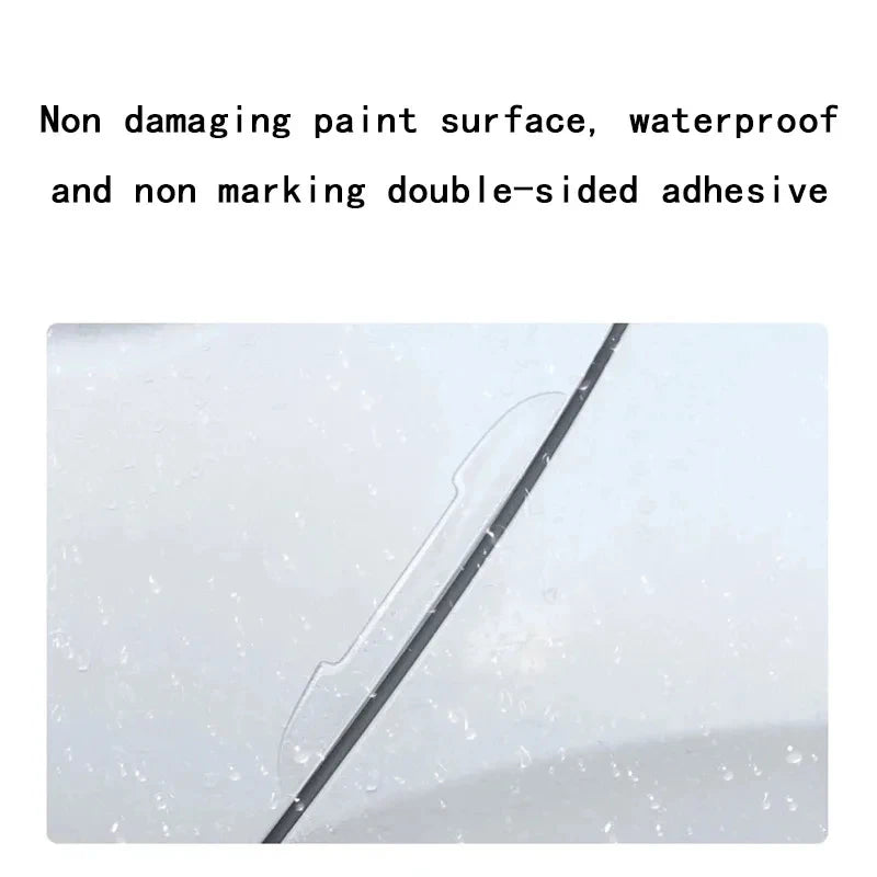 Transparent Car Door Edge Guard Strips & Mirror Protectors