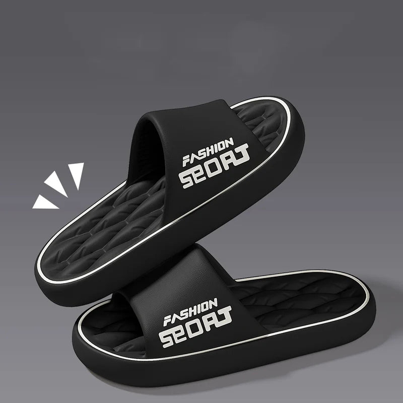 Men Women Slippers Summer Lightweight EVA Home Bathroom Slipper Comfy