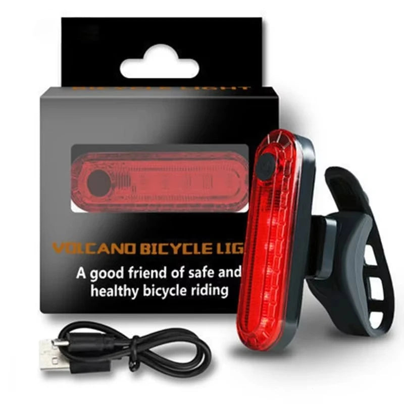 USB Rechargeable LED Bike Tail Light – IPX4, 4 Modes | Zpaxo