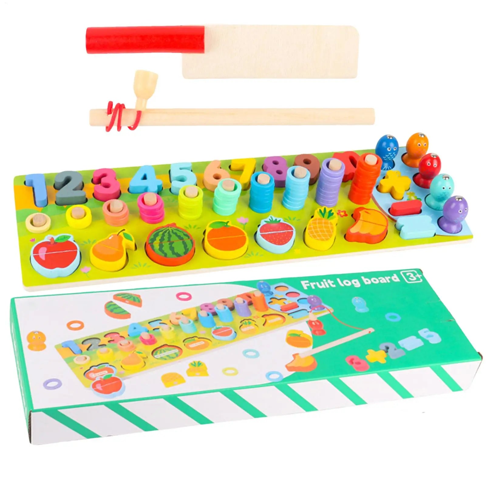 Matching Game Funny Interactive Educational Toys Kids Fruit Number Matching Game For Boys Girls Children Preschoolers School Zpaxo China Mainland