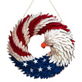 American Eagle Flag Patriotic Wreath 2026 USA 250 Decorations 2d
