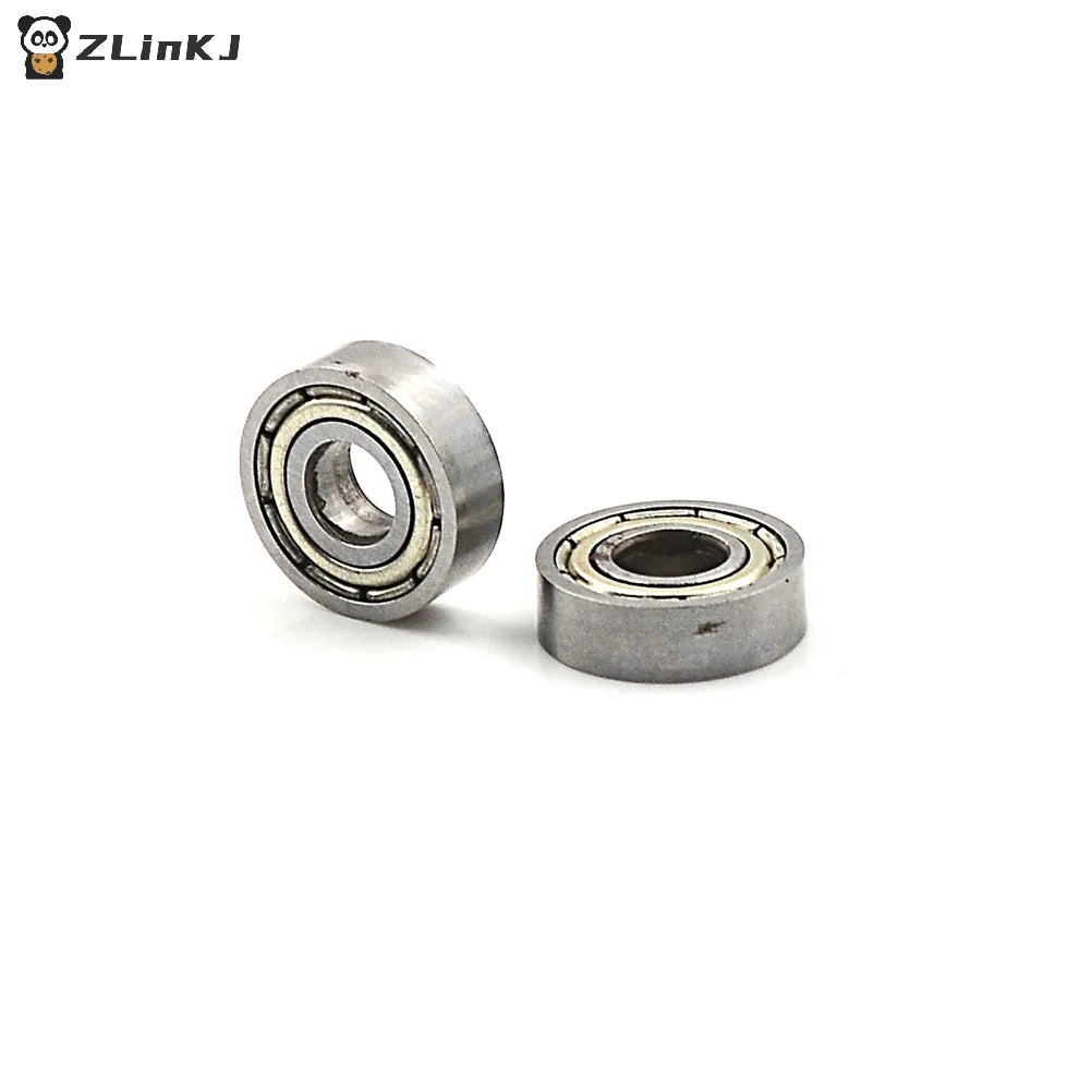 ▶10Pcs Miniature Bearing 695ZZ 695-Z Precise Durable Bearing 5x13x4mm Zpaxo