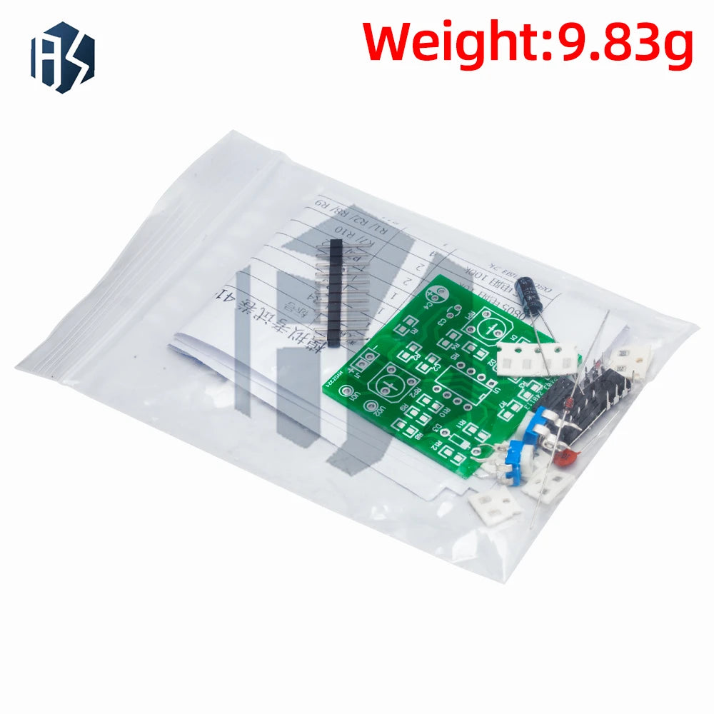 LM358 5V Square Wave Generator Soldering Practice 414 Mixed Analog Zpaxo