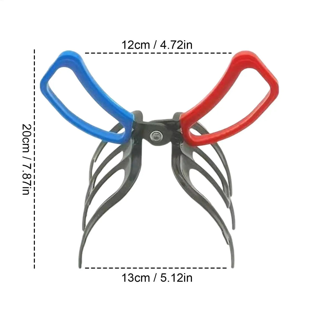 3 Claw Fish Gripper Non-slip Metal Lip Fishing Pliers Multifunctional
