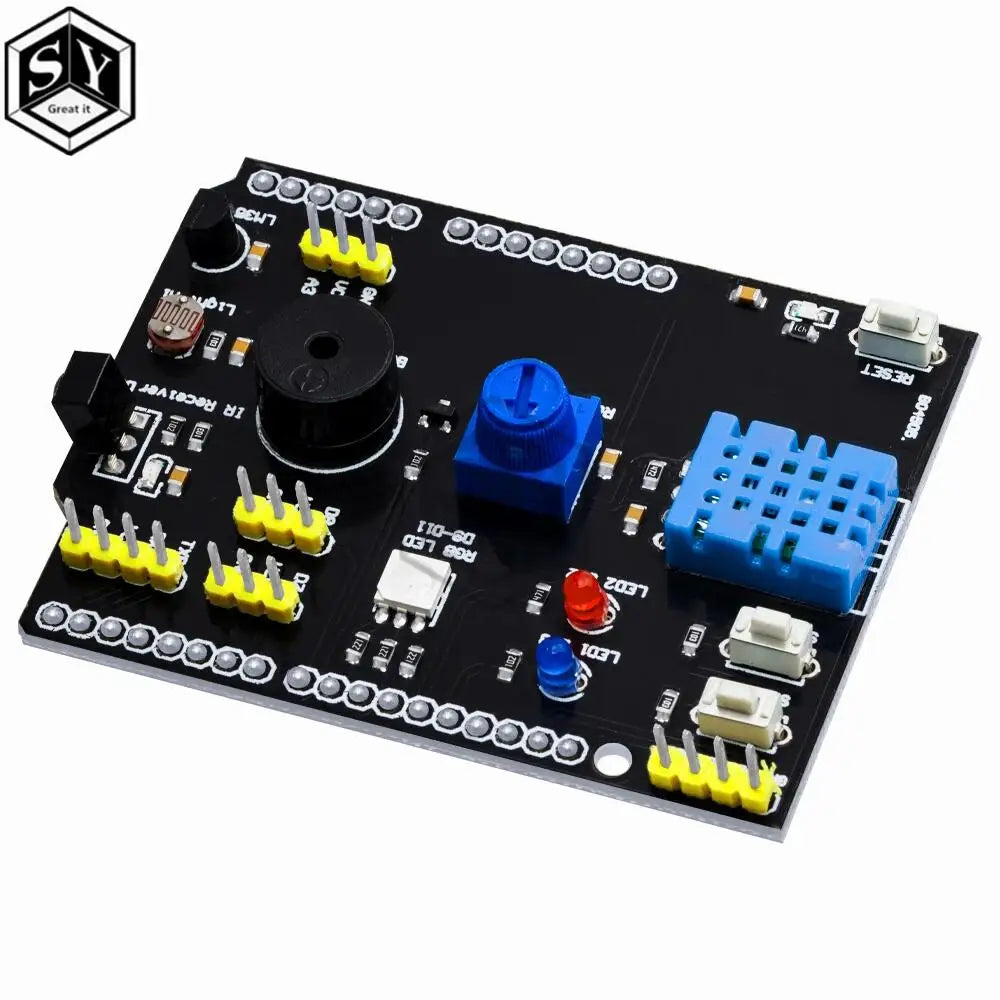 9-in-1 Multifunctional Expansion Board DHT11 Temperature Humidity Zpaxo DHT11 LM35