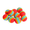Rainbow Cat Toys Ball Interactive Dog Play Chewing Rattle Scratch