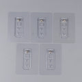 ▶5Pcs No-punch Screw Sticker Strong Non-marking Hangers Nail-free Hooks Sticky Hooks Load-bearing Screws No-punch Screw Sticker Zpaxo 5PCS