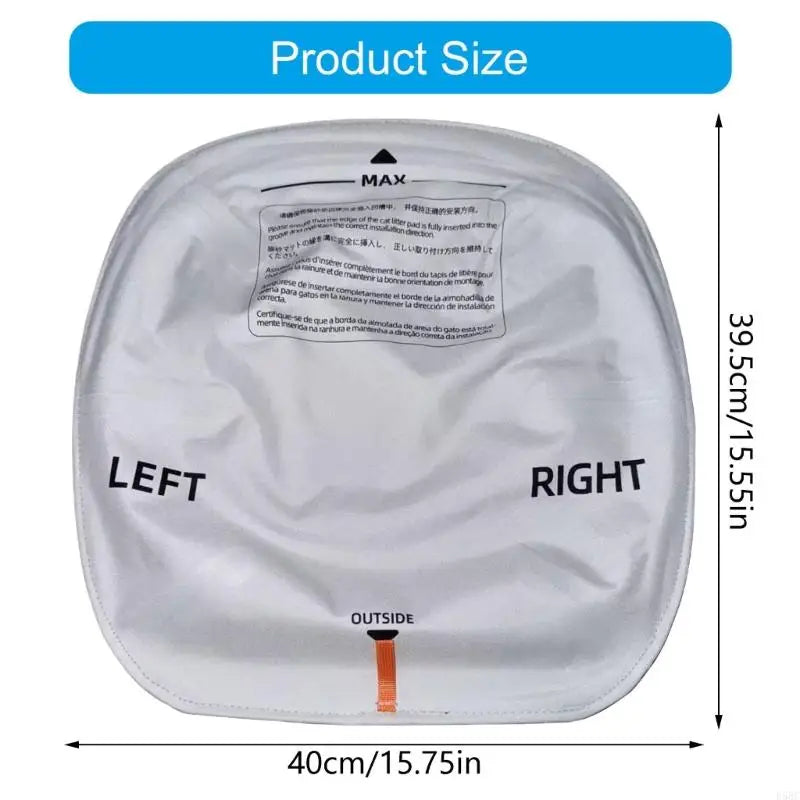 Cats Litter Box Liner Mat Replacement Pad Accessory Automatic Pan