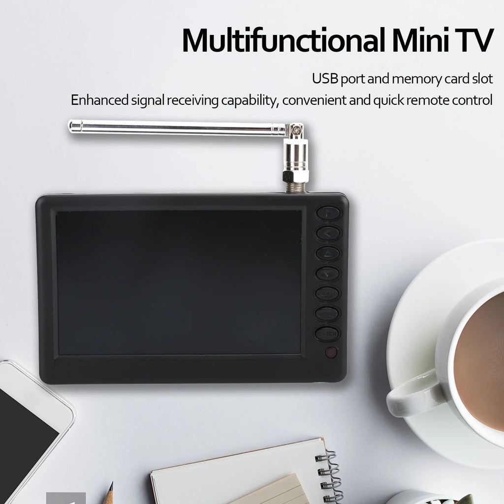 LEADSTAR Digital Television Portable TV Car Camping Kitchen 110 Mini