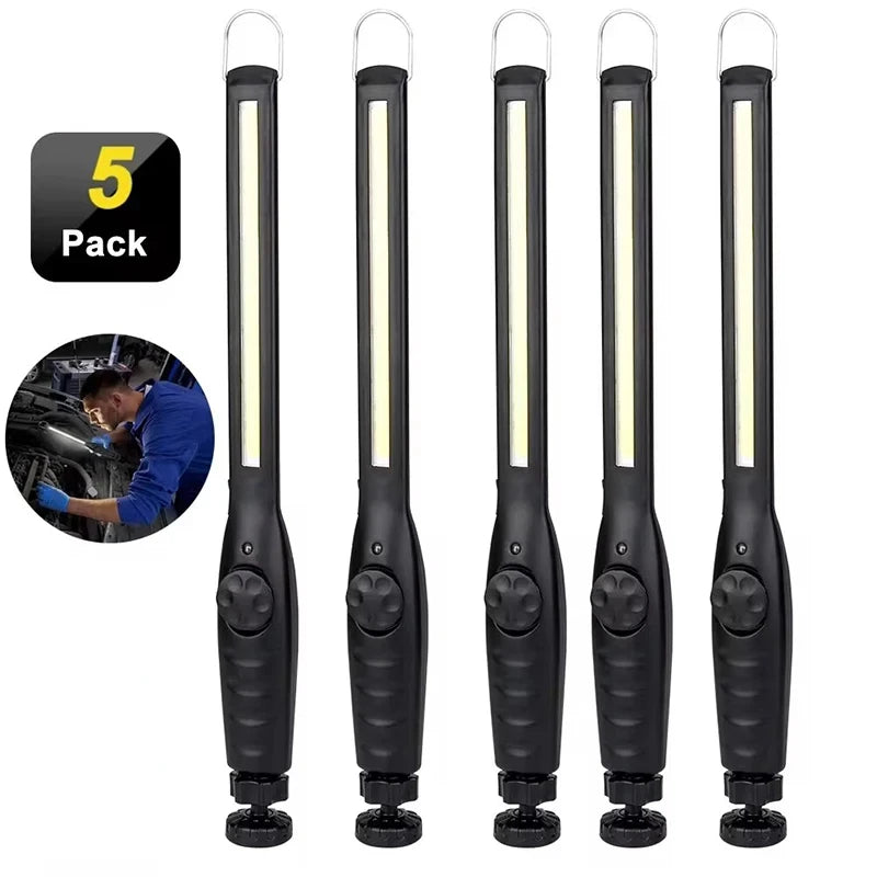 COB LED Magnetic Work Light – USB Rechargeable 700 Lumen Torch
