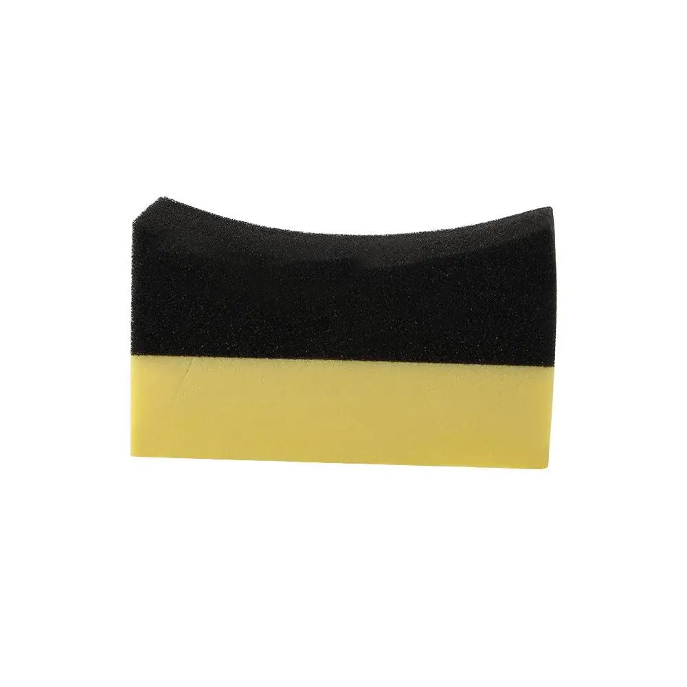 Car Cleaning Sponge 6Pcs Wipe Corner Edge Gloss Shine Polishing Sponge Cleaning Sponge Tyre Cleaning Sponge Tire Contour Pads Zpaxo