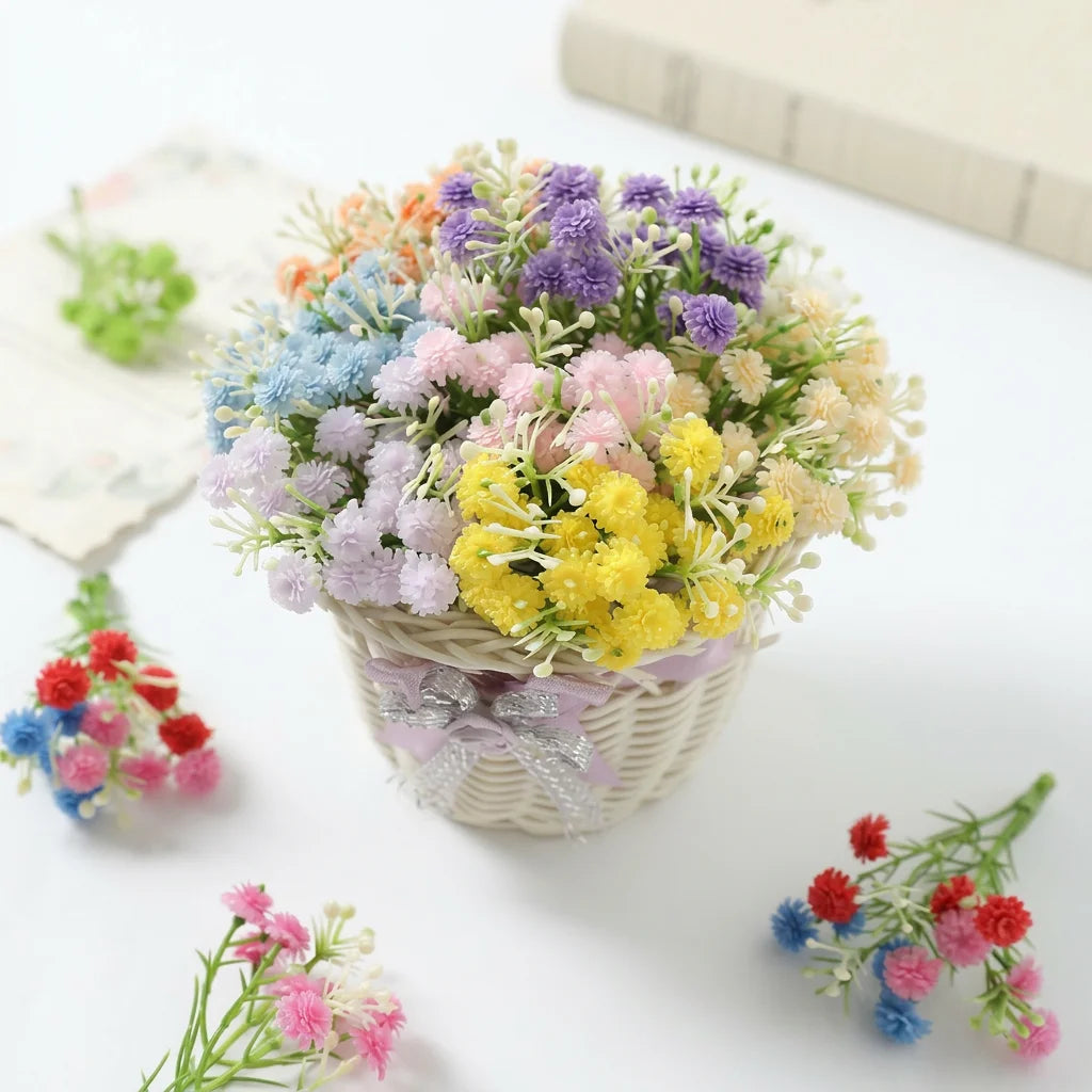 Artificial Gypsophila Baby's Breath Flowers 8cm – 12 Colors