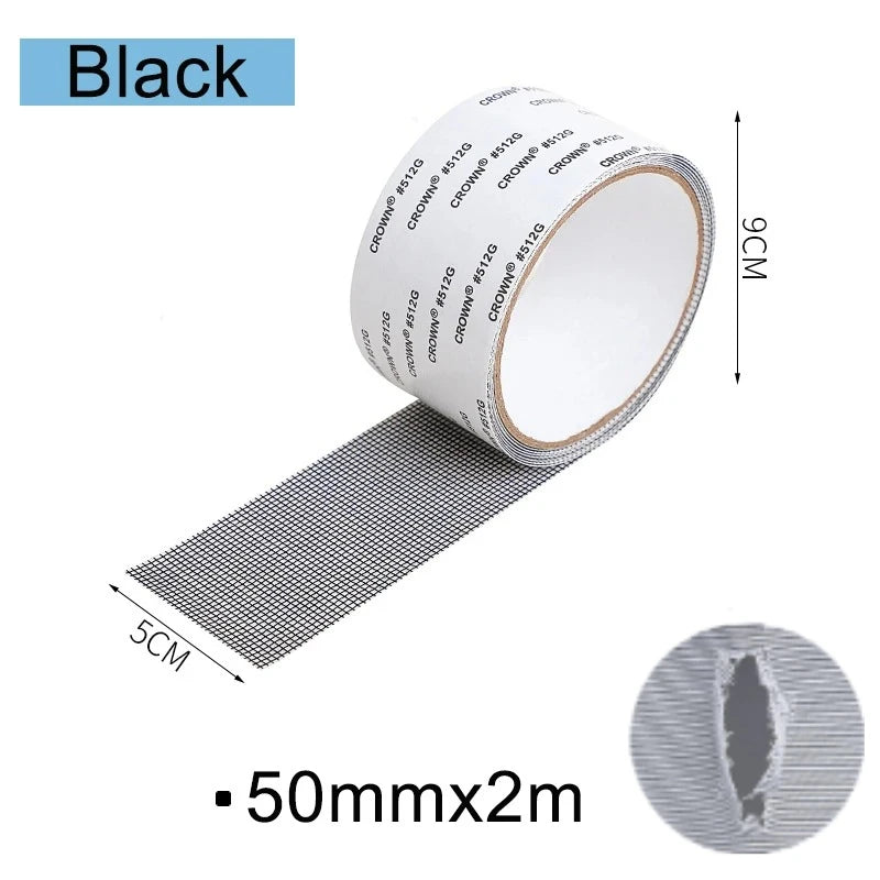 Mosquito Net Mesh Magnetic Mosquito Net Mosquito Nets for Window Living Room Bedroom Easy To Cleanventilate Breathable Fine Mesh Zpaxo 1PCS-black