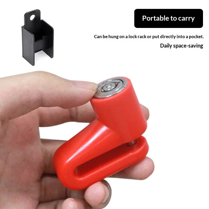 Anti-theft Lock Electric Scooter Disc Brake Steel Wire Bicycle
