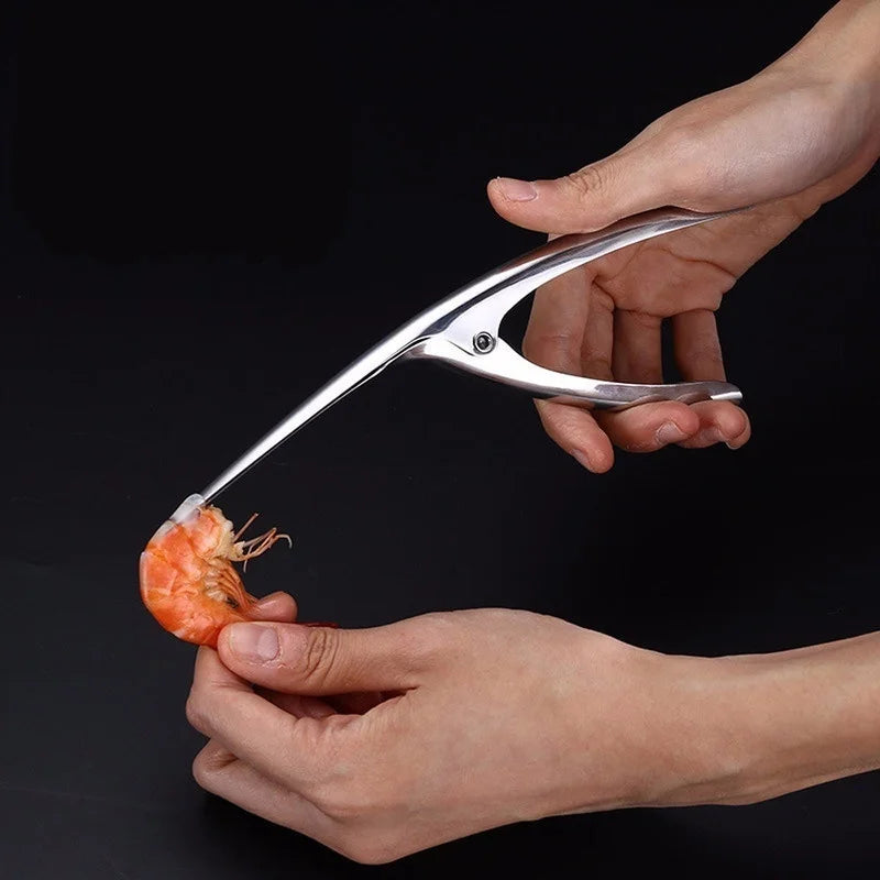 Stainless Steel Shrimp Peeler & Deveiner | Seafood Tool Shrimp Deveiner Tool Zpaxo