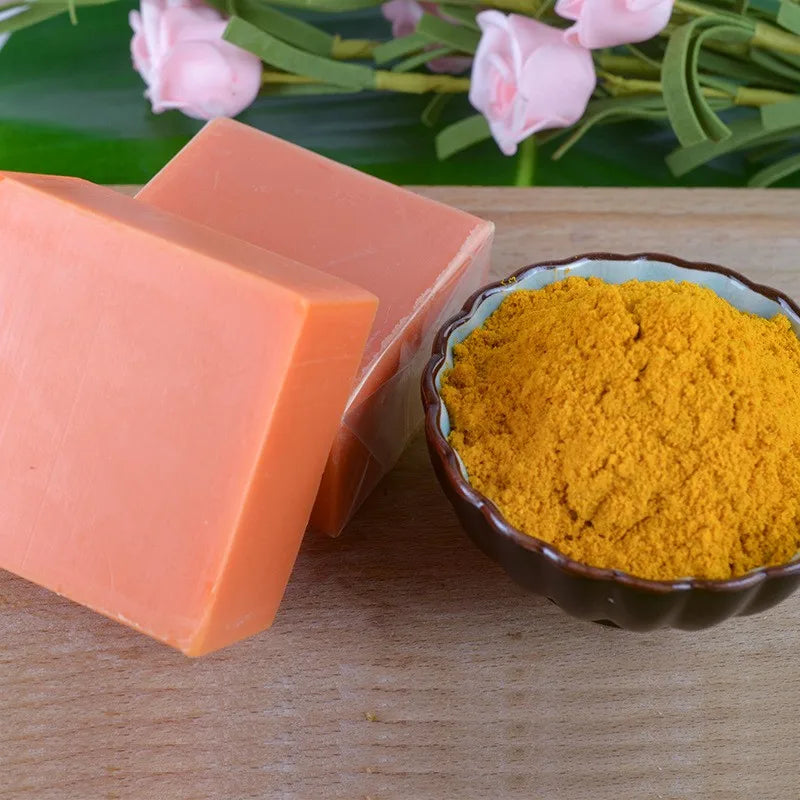 100g Natural Turmeric Handmade Soap – Deep Cleanse & Moisturise Natural Bar Soap Zpaxo