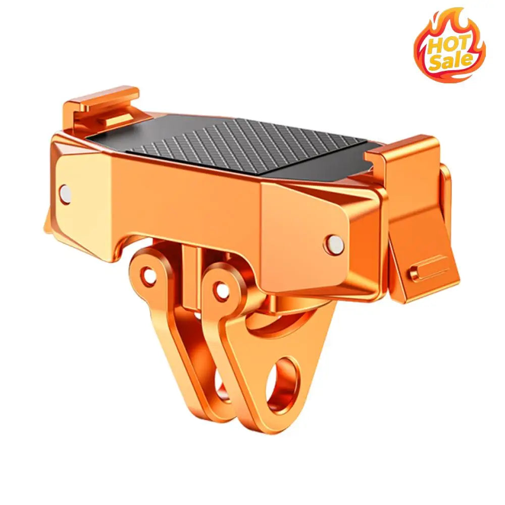 For DJI Osmo Action Camera Magnetic Mount Plate Cameras Mounting Plate Base Aluminum Alloy Tripod Adapter Vlogging Accessories Zpaxo