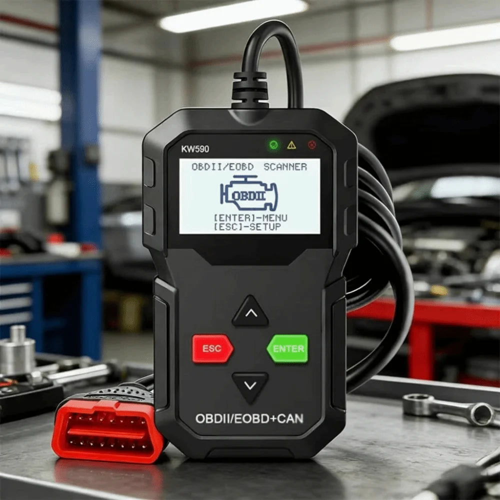Universal Car Fault Diagnosis Instrument OBD 2 Accurate Car Fault Code Reader Read and Erase Fault Code Efficient Zpaxo