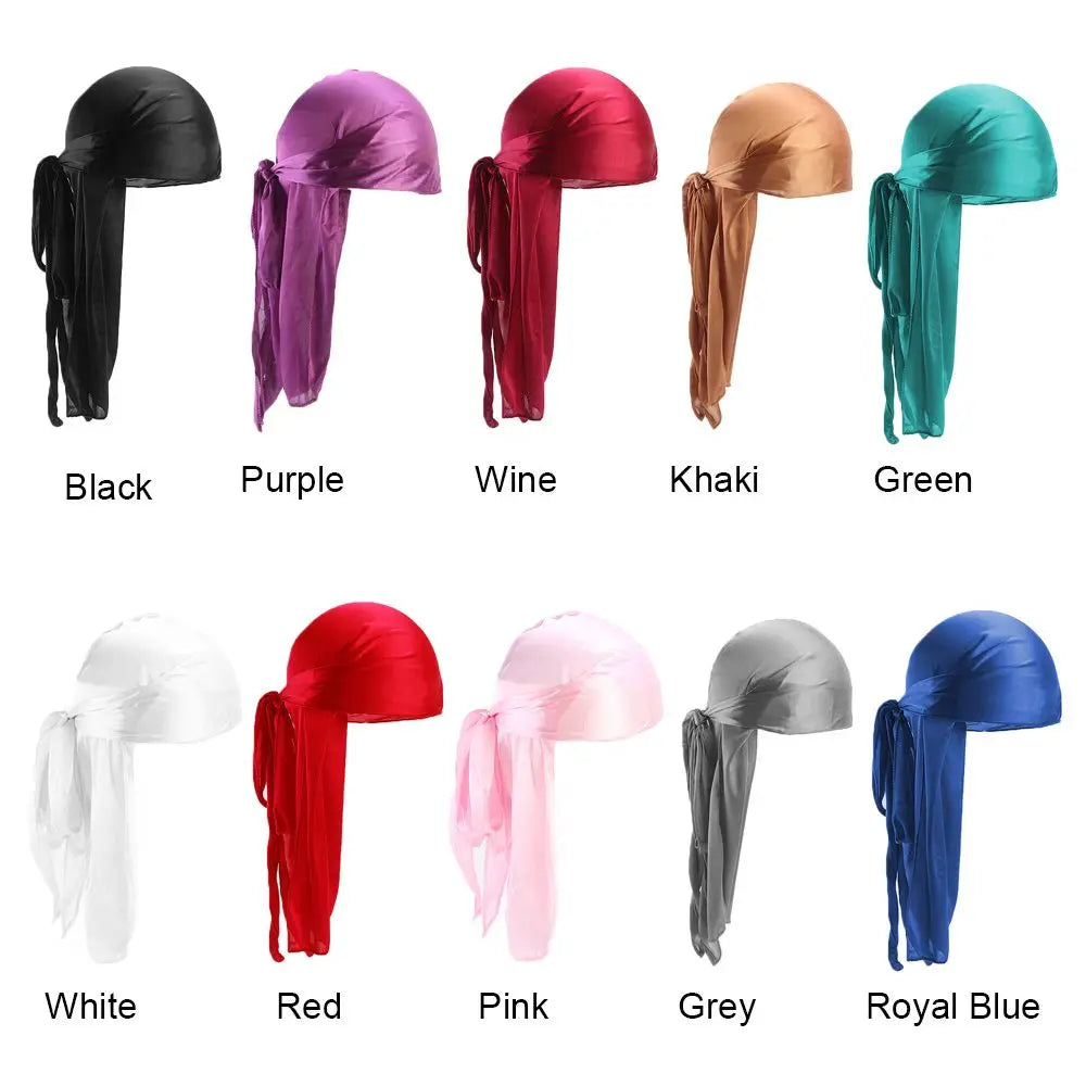 Fashion Adjustable Pre-tied Headwrap Chemo Cap Pirate Hat Bandana Zpaxo