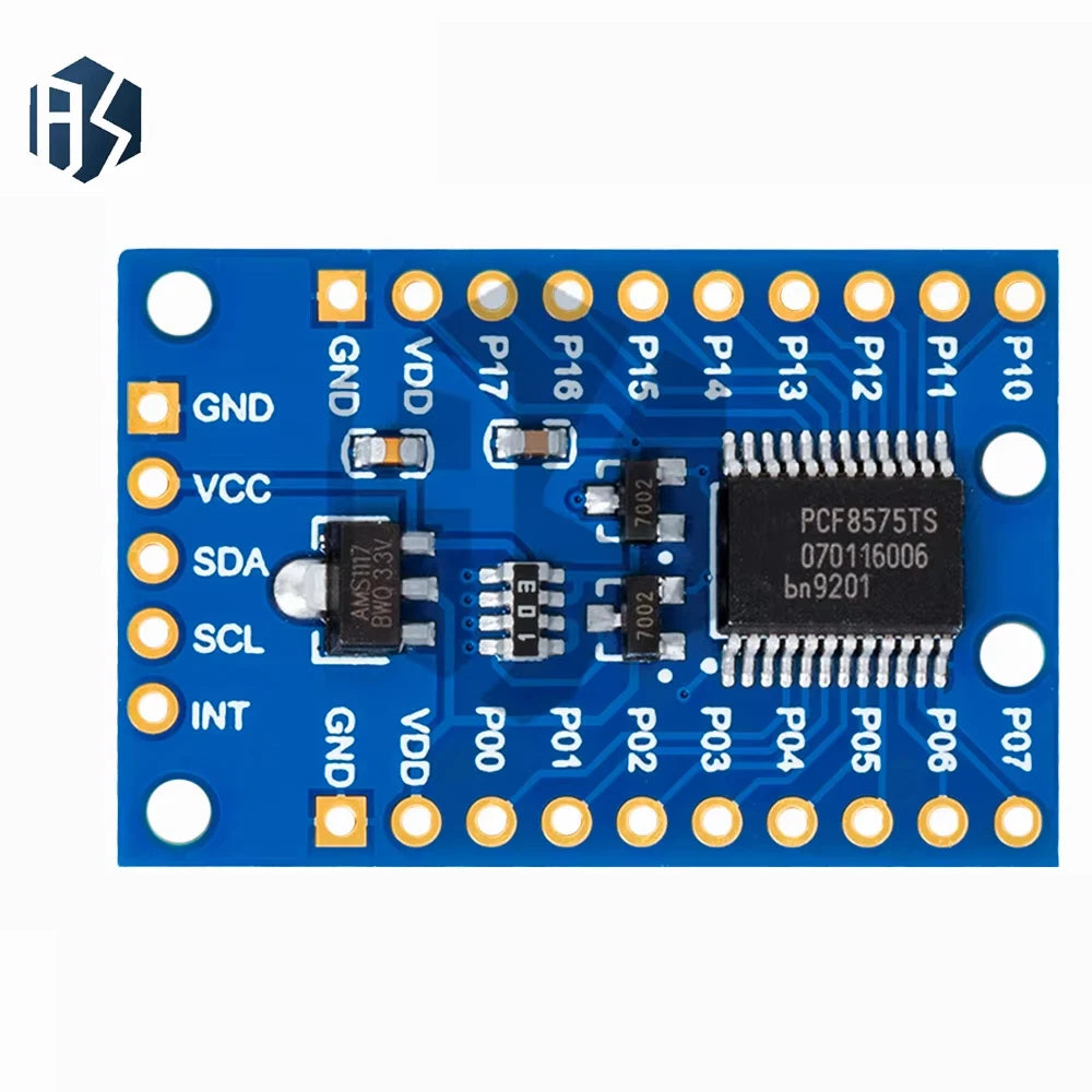 PCF8575 I2C GPIO Expander Module 16-Channel Bidirectional I O Port Zpaxo