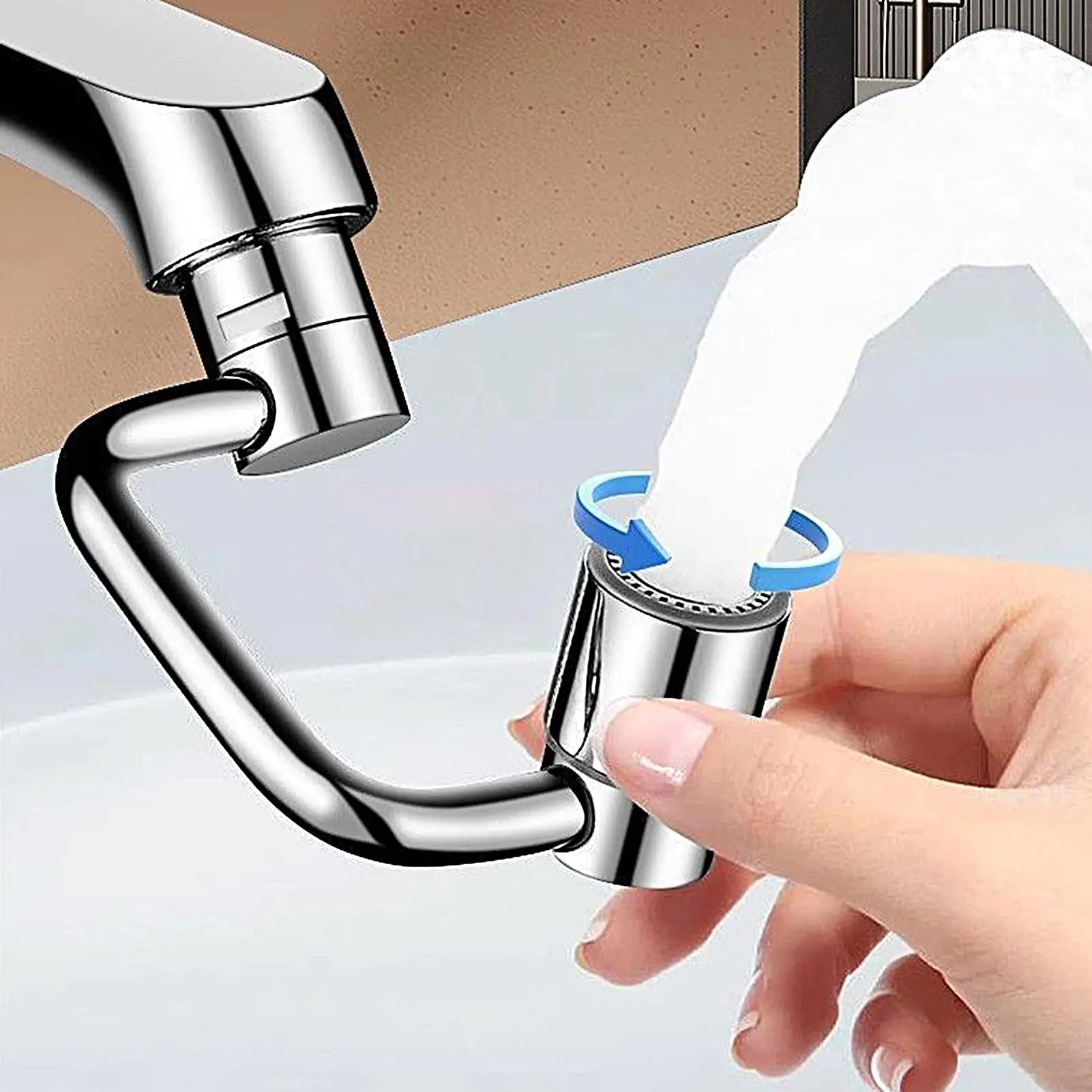 Sink Faucet Extender Multifunctional 1080 Degree Swivel Home Daily