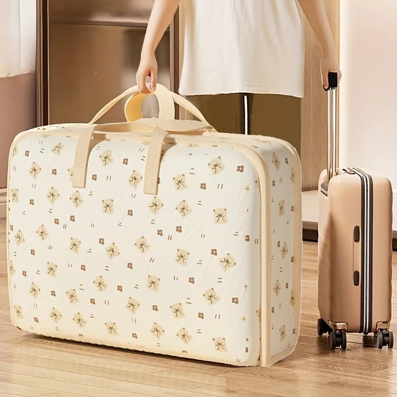 Large Quilt Storage Bag – Dustproof Moisture-Proof Organizer Quilt Storage Bag Zpaxo