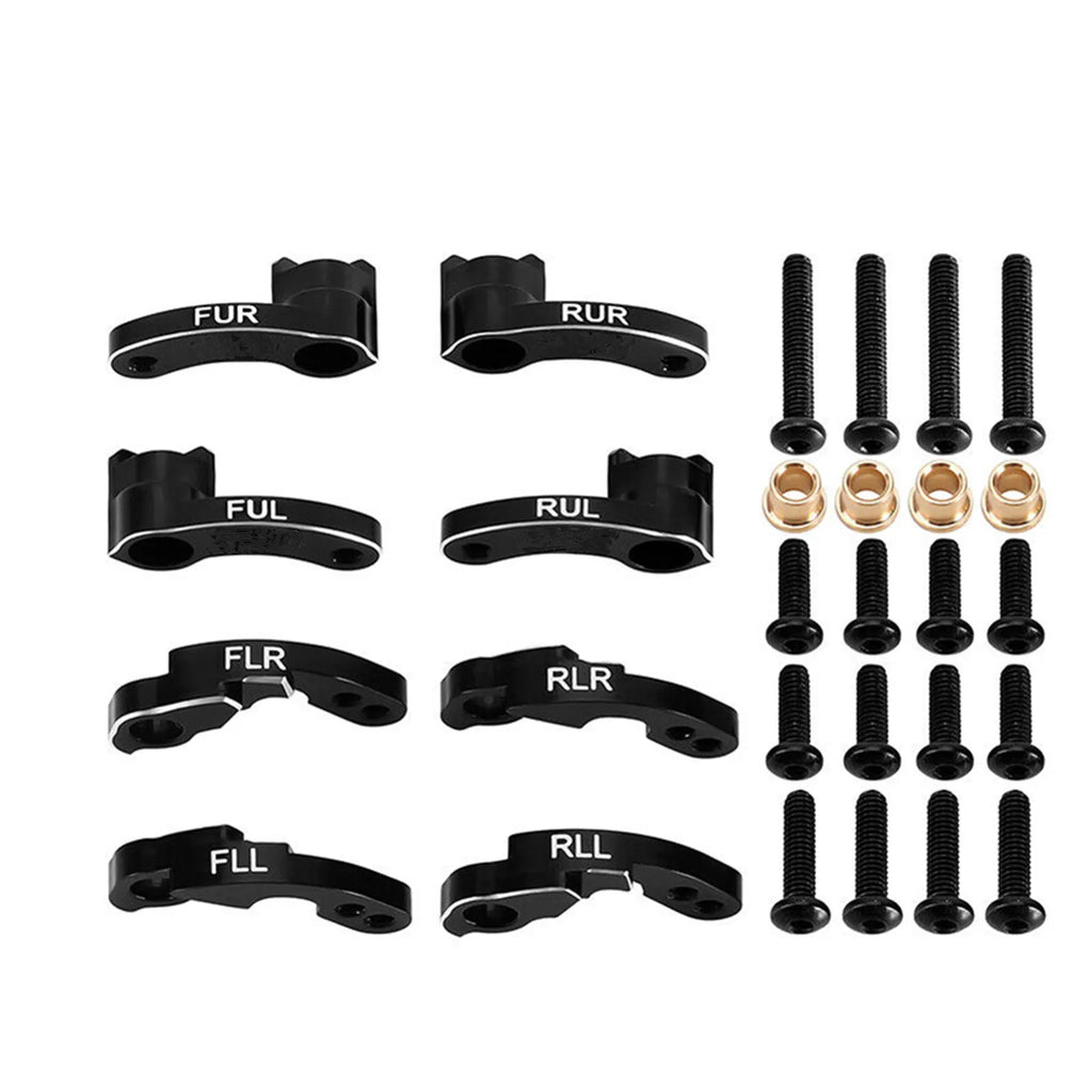 CNC Aluminum Shock Flex Blades Traxxas TRX4M 1 18 RC Crawler Car