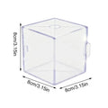 Transparent Fruit Vegetable Growing Molds Reusable Triangle Cube