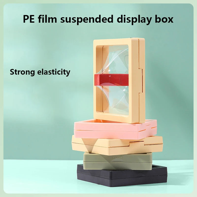 Suspended box dust-proof PE film jewelry, lipstick, accessories, wearing armor storage packaging gift box Zpaxo