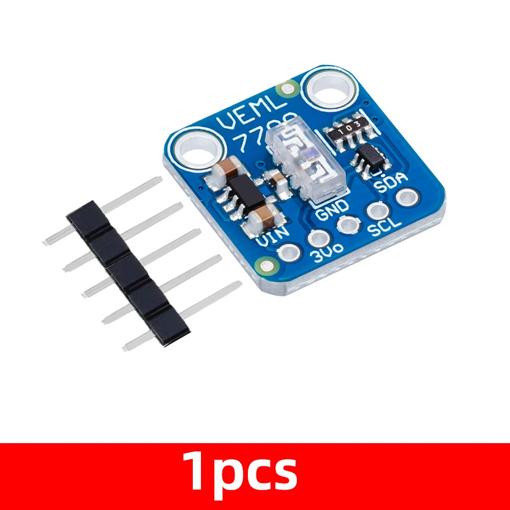 VEML7700 Ambient Light Sensor Module 120k Lux Light measuring Sensor Board 3.3V 5V I2C IIC Interface for Arduino Raspberry Pi Zpaxo 1pcs