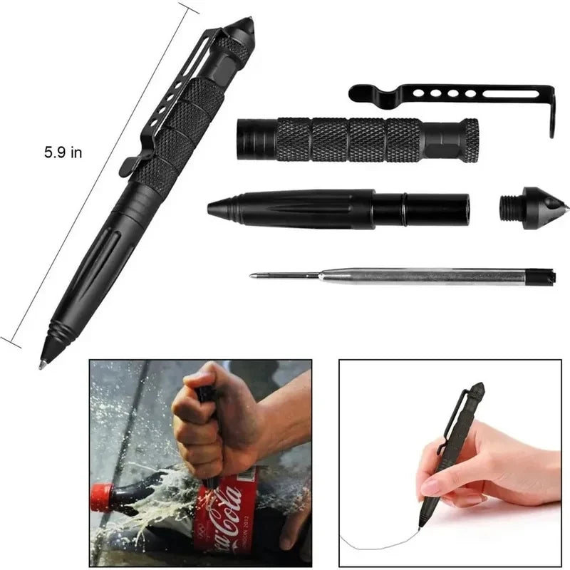 Tactical Pen – Aviation Aluminum EDC Glass Breaker Survival Tool