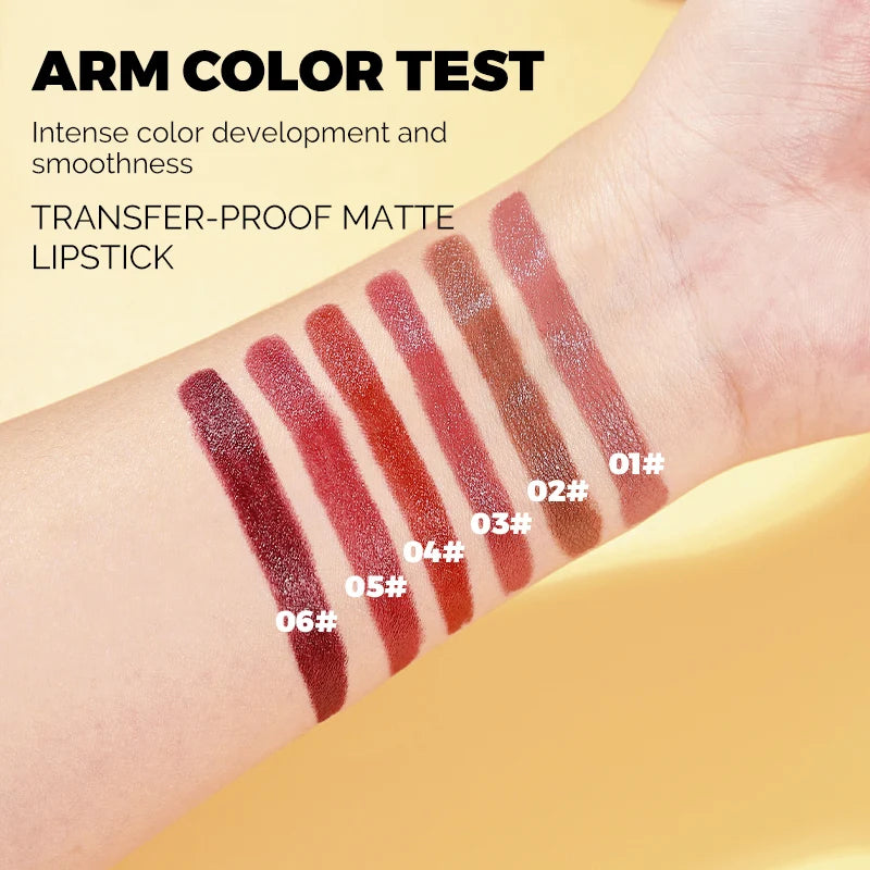 Matte Lipstick Pen Long Lasting Waterproof Moisturizing Smooth Lip Zpaxo