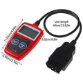 Car Diagnostic Tool Multifunctional Auto Fault Code Reader Accurate Engine Diagnostic Scanner Read & Erase Fault Code View NEW Zpaxo Car maintenance tool