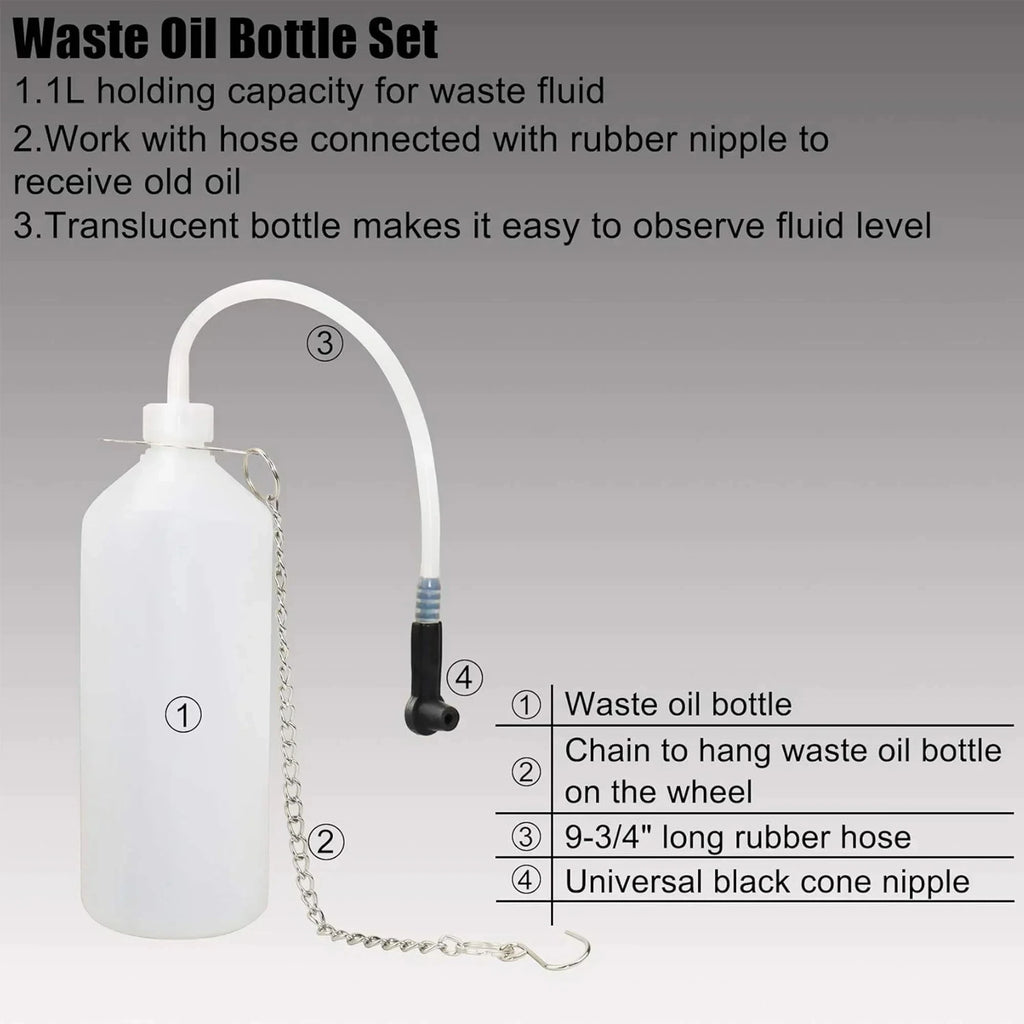 Car Manual Brake Fluid Bleeder Vacuum Pressure Pump Professional