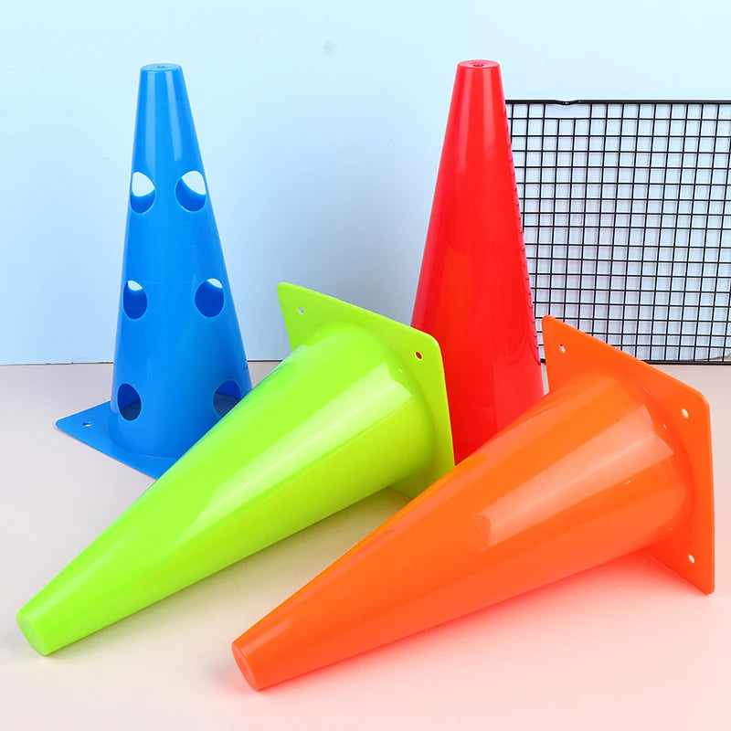 Barrier Football Road Flat Training Cone Perforated Sign Obstacles Zpaxo