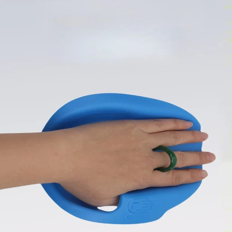 New Children's Hand Stroke Assisted Swimming Hand Pu Stroke Water Palm Frog Palm Swimming Training Freestyle Assisted Hand Fins Zpaxo